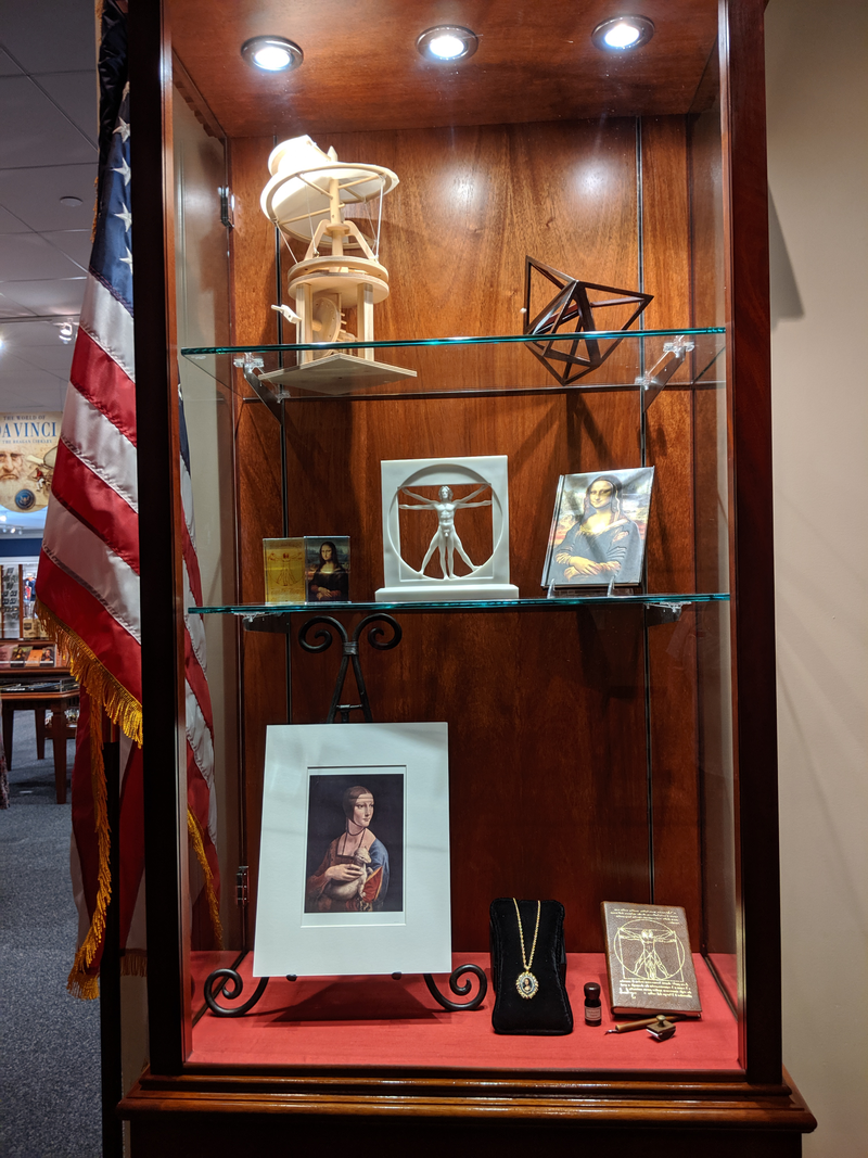 Illustration for article titled Pictures from the Reagan Library: The da Vinci Exhibit